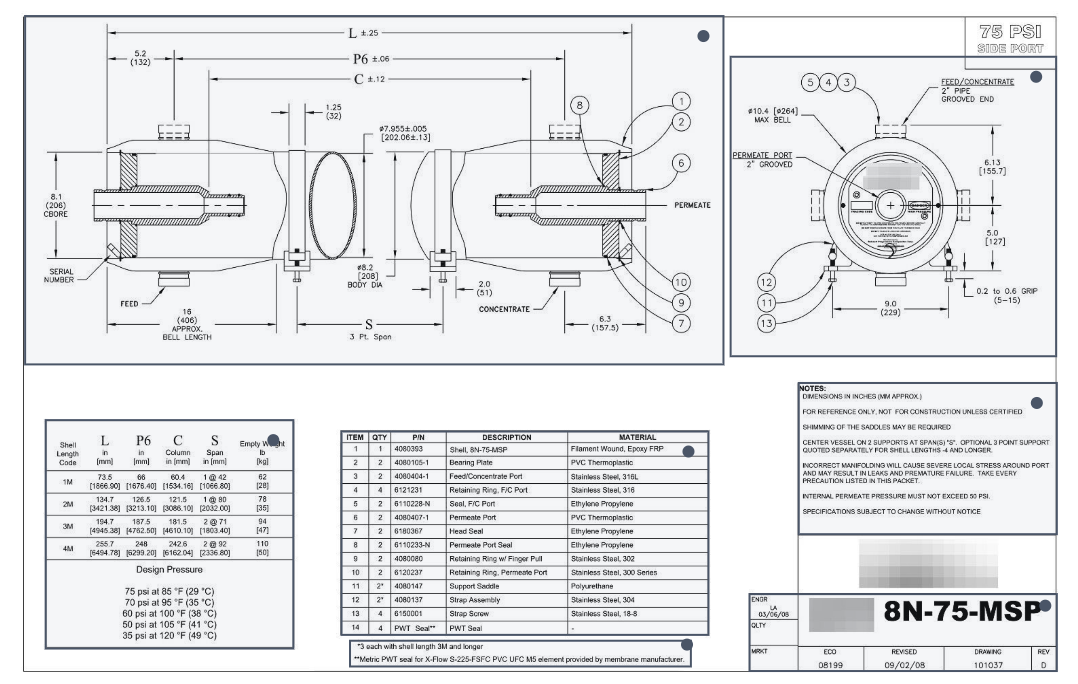 Engineering drawing extraction visualization
